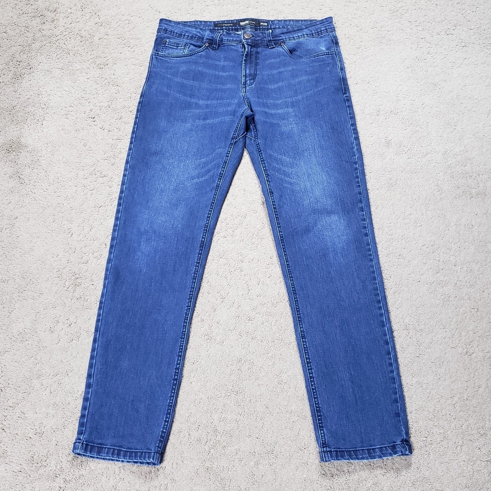 Barbell Apparel Mens Athletic Slim Stretch Jeans